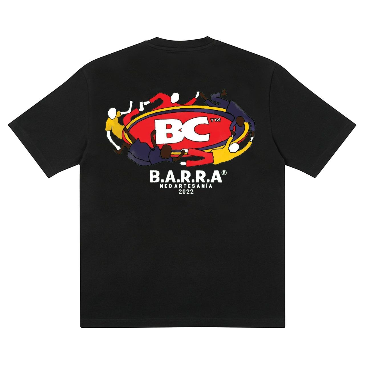 Camiseta Barra Crew Orbit Preta