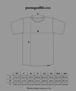 Camiseta Pornograffiti XGina — Crystal