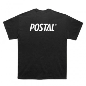 Camiseta Postal Logo Preta