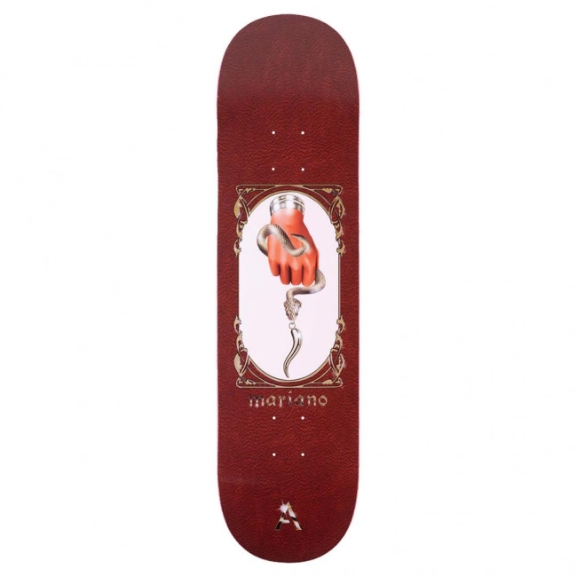 Shape April Skateboards Guy Mariano Cronetto Brown